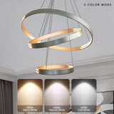 Nova 3 Rings Modern Smart LED Chandelier