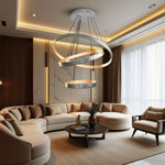 Nova 3 Rings Modern Smart LED Chandelier