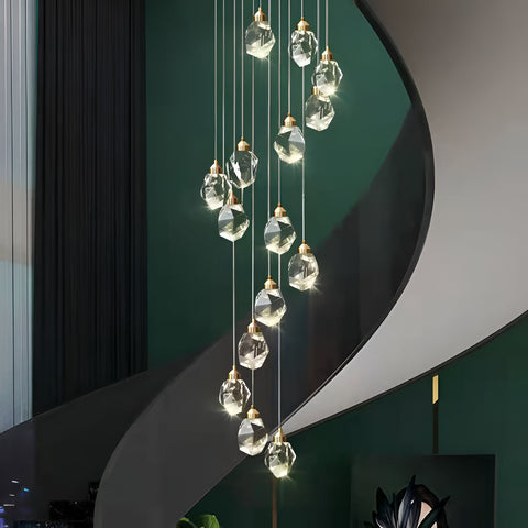 Vermillion LED Smart Voice Assist Chandelier
