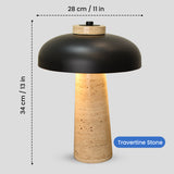 Orbit Modern Mushroom LED Table Lamp