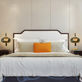 Ovia Modern Smoky Glass Globe Wall Lamp