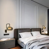 Ovia Modern Smoky Glass Globe Wall Lamp