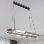 Paisley Modern LED Linear Chandelier
