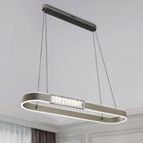 Paisley Modern LED Linear Chandelier