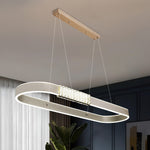 Paisley Modern LED Linear Chandelier