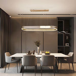 Paisley Modern LED Linear Chandelier