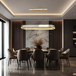 Paisley Modern LED Linear Chandelier