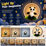 Pandora Panda Halo Ring LED Pendant Light