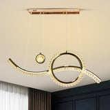 Peyton Modern LED Linear Chandelier