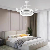 Ebullience Retractable Blade Fan Chandelier