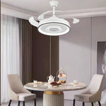 Ebullience Retractable Blade Fan Chandelier