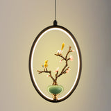 Perch Modern Oval Pendant Light