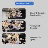 FloraLume Smart Voice LED Chandelier