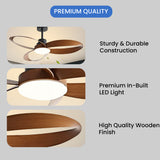 Prospero LED Smart Voice Assist Fan Chandelier