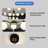 Enigma LED Smart Fan Chandelier