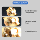 Aylin Crystal Glass Pendant Lamp