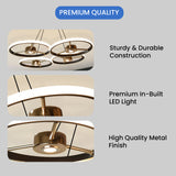 Hamel Smart Voice Assist LED Chandelier