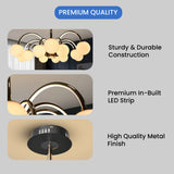 Halley Smart Voice Assist LED Chandelier