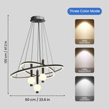 Quan Smart Voice Assist LED Chandelier