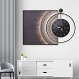 Rake Modern Wall Art Clock