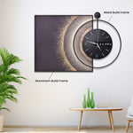 Rake Modern Wall Art Clock