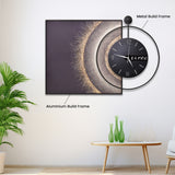 Rake Modern Wall Art Clock