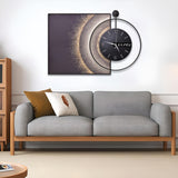Rake Modern Wall Art Clock