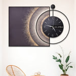 Rake Modern Wall Art Clock