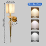 Regalia Luxury Crystal Wall Lamp