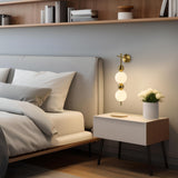 Rikora Modern Dual Globe LED Wall Lamp