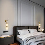 Rikora Modern Dual Globe LED Wall Lamp