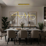 Ripple Smart Voice Assist LED Chandelier