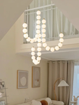 Livian Double Height Smart Modern LED Chandelier