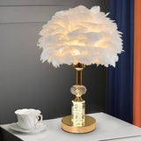 Silken Feather LED Table Lamp
