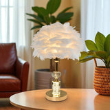 Silken Feather LED Table Lamp