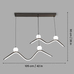 Sparkia LED Smart Voice Assist Chandelier