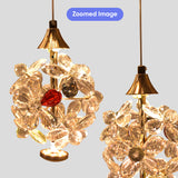 Spring LED Double Height Chandelier