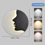 StellarFace Round LED Wall Lamp