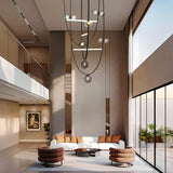 Strap Smart Voice LED Chandelier