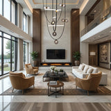 Strap Smart Voice LED Chandelier