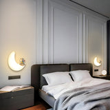Teddy on Moon 24W LED Wall Lamp
