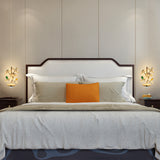Tia Luxury Crystal Leaf Pendant Light