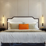 Trellix Triple Frosted Glass Globe LED Wall Lamp