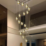 Twinkle Double Height Modern Smart LED Chandelier