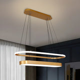 Golden Glory LED Smart Voice Assist Chandelier