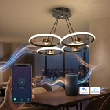 Hamel Smart Voice Assist LED Chandelier