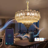 Calixte Smart Voice Assist LED Chandelier