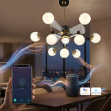 Enigma LED Smart Fan Chandelier