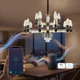 Santorni Smart Voice Assist LED Chandelier