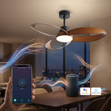 Prospero LED Smart Voice Assist Fan Chandelier